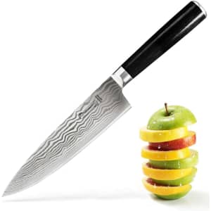 Michelangelo 8" Stainless Steel Chef's Knife for $8