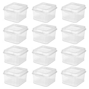 Sterilite Fliptop Box 12-Pack for $6 Sterilite Fliptop Box 12-Pack for $6
