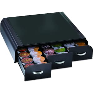 Mind Reader Anchor Triple Drawer Coffee Organizer for $17 Mind Reader Anchor Triple Drawer Coffee Organizer for $17