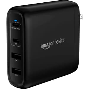 Amazon Basics 100W 4-Port GaN Wall Charger for $35