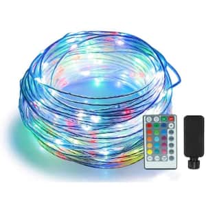 Omika 66-Foot Color Changing LED Fairy Lights for $27