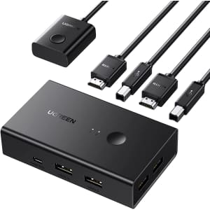 Ugreen 2-Port HDMI KVM Switch for $39