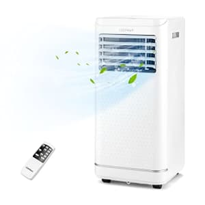 COSTWAY 10000 BTU Portable Air Conditioner, 3 in 1 AC Unit with Dehumidifier & Fan, Sleep Mode, 24H for $253