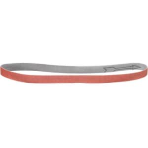 DEWALT DABD1D1210 1/2-Inch X 18-Inch 120G HP File Belt, 10-Pack for $4