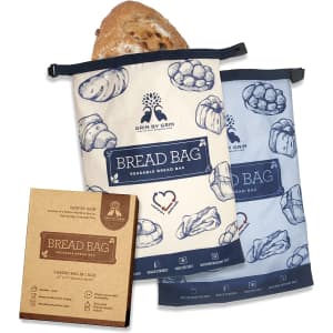 Grin by Grin Reusable Bread Bag 2-Pack for $22