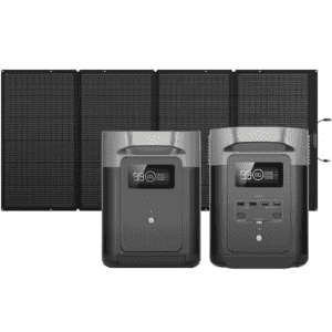 EcoFlow 1800W Delta 2 Push-Button Start Solar Generator w/Battery & 400W Solar Panel for $1,459