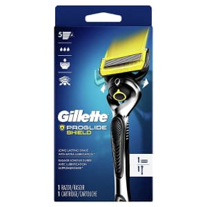 Gillette ProGlide Shield Men's Razor Handle + 1 Blade Refill for $6.49 via Sub & Save