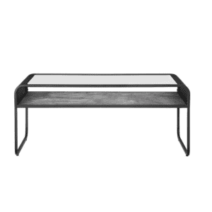 Walker Edison Reversible Shelf Modern Industrial Metal Coffee Table for $126 Walker Edison Reversible Shelf Modern Industrial Metal Coffee Table for $126