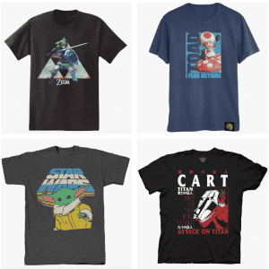 T-Shirts at GameStop: Buy one, get 2nd free