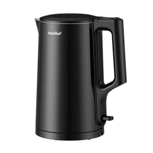 Comfee' 1.7L Double Wall Electric Kettle for $27 Comfee' 1.7L Double Wall Electric Kettle for $27