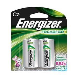 Energizer e2 C2 NiMH Rechargeable Batteries, C, 2/pack - Pack of 6 Total of 12 Batteries for $62 Energizer e2 C2 NiMH Rechargeable Batteries, C, 2/pack - Pack of 6 Total of 12 Batteries for $62