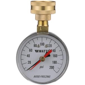 Watts Water Pressure Test Gauge for $10 Watts Water Pressure Test Gauge for $10