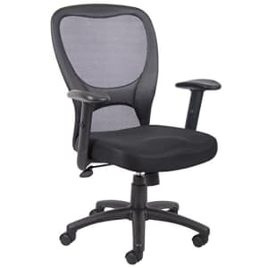 Boss Office Products B6508 Budget Mesh Task Chair in Black for $122