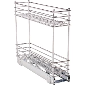 Household Essentials C21221-1 Glidez 2-Tier Sliding Cabinet Organizer, 11.5 Wide