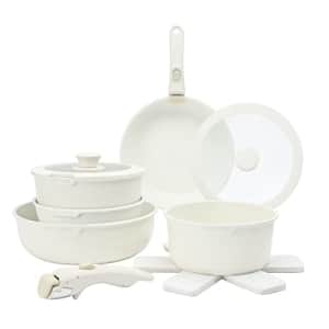 Country Kitchen 13 Piece Pots and Pans Set - Safe Nonstick Cookware Set Detachable Handle, Kitchen for $100
