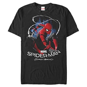 Marvel Men's Universe Grey Spider T-Shirt, Black, XX-Large for $17 Marvel Men's Universe Grey Spider T-Shirt, Black, XX-Large for $17