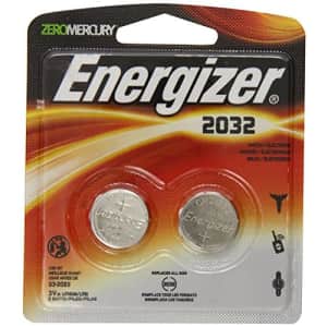 Energizer Watch/Electronic Batteries, 3 Volts, 2032, for $6