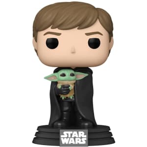 Funko Pop! Star Wars: Mandalorian Luke with Child for $9