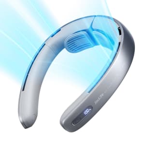 Jisulife Portable Neck Fan Pro for $30