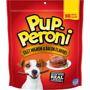 Pup-Peroni Filet Mignon & Bacon Flavor Dog Treats for $5.99 via Sub & Save