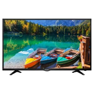 Sharp 1080p 40" Flat LED Roku Smart TV for $180
