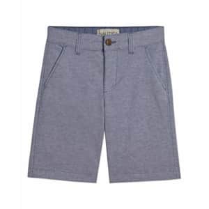 Nautica Boys' Flat Front Shorts, Sea Blue, 8 for $23 Nautica Boys' Flat Front Shorts, Sea Blue, 8 for $23
