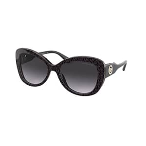 Sunglasses Michael Kors MK 2120 F Asian fit 33558G Dark Brown Jacqaurd Logo for $92