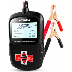 Foxwell Automotive Battery Tester for $27 Foxwell Automotive Battery Tester for $27