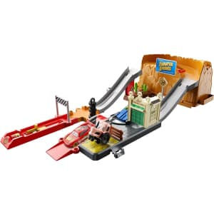 Disney Pixar Cars Race & Go Playset for $35