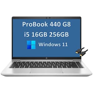 2022 Latest HP ProBook 440 G8 14 FHD 1080p IPS 4-Core Intel i5-1135G7(Beat Silver Windows 11 for $735