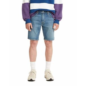 Levi's Men's 412 Slim Jean Shorts, Make Nice Adv - Medium Indigo, 31 for $15 Levi's Men's 412 Slim Jean Shorts, Make Nice Adv - Medium Indigo, 31 for $15