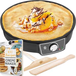 G&M Kitchen Essentials 12" Crepe Maker for $29 G&M Kitchen Essentials 12" Crepe Maker for $29