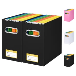 Baleine File Box 2-Pack for $7