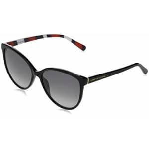 Tommy Hilfiger sunglasses (TH-1670-S 8079O) Shiny Black - Mix stripe - Grey Gradient lenses for $62
