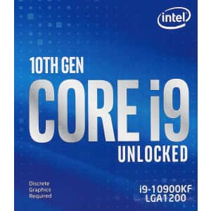 10th-Gen. Intel Core i9-10900KF 10-Core Desktop Processor for $430