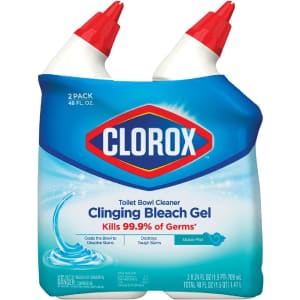 Clorox Toilet Bowl Cleaner 24-oz. 2-Pack for $4.19 via Sub & Save