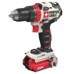 Porter-Cable 20V Max Cordless 1/2" Drill Driver Kit for $83