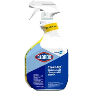 Clorox 32-oz. Clean-Up CloroxPro Disinfectant Cleaner with Bleach Spray for $9