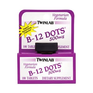 Twinlab, B-12 Dots, 500mcg, 100 Tablets for $17