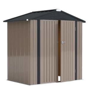 Tozey 4 ft. x 6 ft. Metal Shed for $180