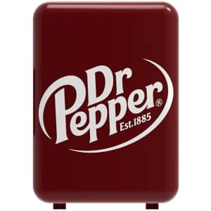 CURTIS Dr. Pepper Mini Fridge for $44