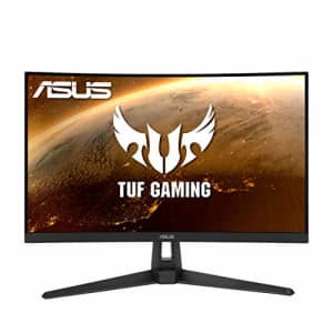 ASUS TUF Gaming VG27VH1B 27 Curved Monitor, 1080P Full HD, 165Hz (Supports 144Hz), Extreme Low for $239