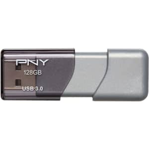 PNY Turbo 128GB USB 3.0 Flash Drive for $9