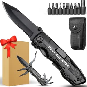 Oneage 9-in-1 Pocket Knife / Multitool for $17