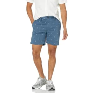 Amazon Essentials Men's Slim-Fit 7" Shorts for $7