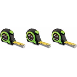 Komelon SL2816; 16' x 3/4" Self-Lock Tape Measure - 3 Pack for $50