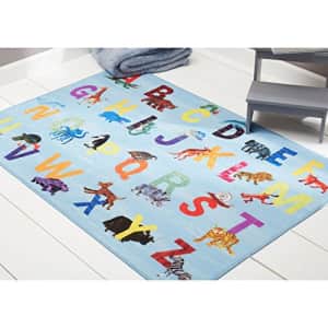 Home Dynamix Eric Carle Elementary Alphabet Educational Kids Area Rug 6'6"x9'5" Blue/Orange for $114 Home Dynamix Eric Carle Elementary Alphabet Educational Kids Area Rug 6'6"x9'5" Blue/Orange for $114
