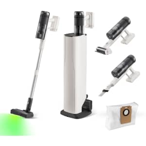 Roborock H60 Hub Pro Cordless Stick Vacuum Cleaner w/ Auto-Empty Dock for $280