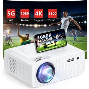 Paris Rhone 1080p Portable Projector with WiFi for $140