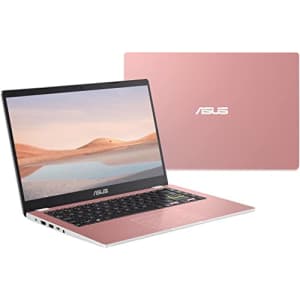 2022 ASUS 14" Thin Light Business Student Laptop Computer, Intel Celeron N4020 Processor, 4GB DDR4 for $249